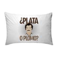 Fronha Para Travesseiro Nerderia Pablo Escobar Plato O Plumo