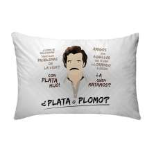 Fronha Para Travesseiro Nerderia Plabo Escobar