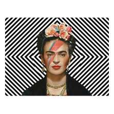 Jogo Americano (Kit 4 Unidades) Nerderia e Lojaria frida bowie colorido