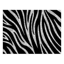 Jogo Americano (Kit 4 Unidades) Nerderia e Lojaria zebra grunge colorido