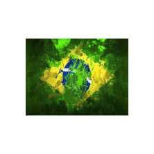 Jogo Americano Nerderia Bandeira Brasil