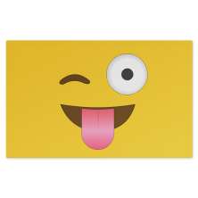 Jogo Americano Nerderia Emoticn Brincalhao