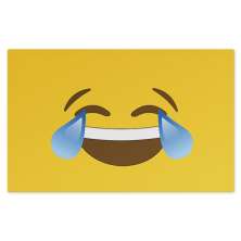 Jogo Americano Nerderia Emoticon Gargalhada