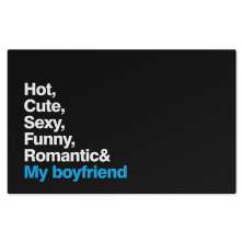 Jogo Americano Nerderia My Boyfriend