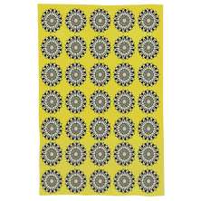 Pano De Prato Descorativo Nerderia e Lojaria flor geometrica colorido