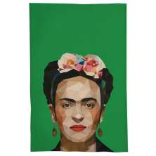 Pano De Prato Descorativo Nerderia e Lojaria frida geometrica colorido