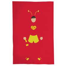 Pano De Prato Nerderia Chapolin Minimalista