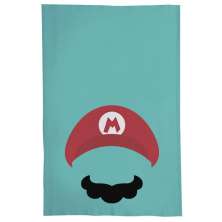Pano De Prato Nerderia Mario Minimalista