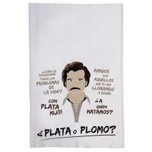 Pano De Prato Nerderia Narcos