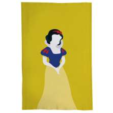 Pano De Prato Nerderia Snow White