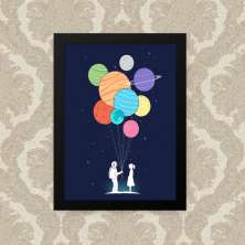 Quadro Astronauta 23X33