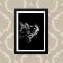 Quadro Boca 23X33cm