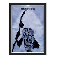 Quadro Caixa Lion King 02