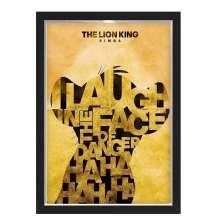 Quadro Caixa Lion King 04