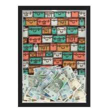 Quadro Cofre Viagens Malas