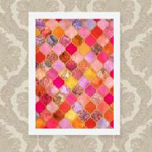 Quadro Decorativo 33x43cm Nerderia e Lojaria cores claras preto