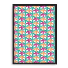 Quadro Decorativo 33x43cm Nerderia e Lojaria textura 02 preto