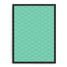 Quadro Decorativo 33x43cm Nerderia e Lojaria textura 04 preto