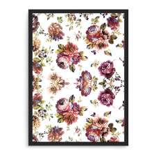 Quadro Decorativo 33x43cm Nerderia e Lojaria textura 08 preto