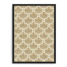 Quadro Decorativo 33x43cm Nerderia e Lojaria textura 10 preto