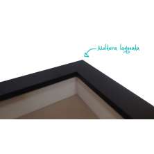 Quadro Decorativo Café Nerderia 30X40 Com Iluminação Led