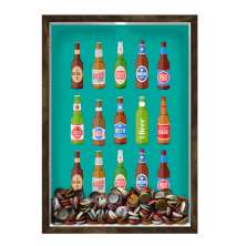 Quadro Decorativo Nerderia 33x43cm