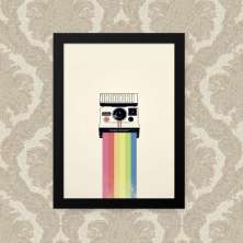 Quadro Foto Cores 23X33