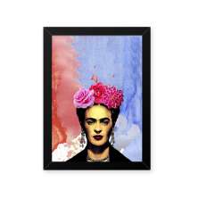 Quadro Frida Cores 23X33