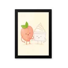 Quadro Fruta E Creme 23X33