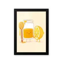 Quadro Mel Limao 23X33