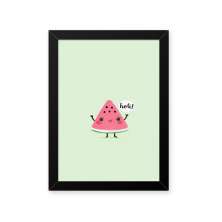 Quadro Melancia Fofa 23X33