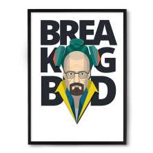 Quadro Nerderia Breaking Bag Texto