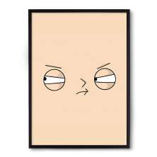 Quadro Nerderia Family Guy Stewie