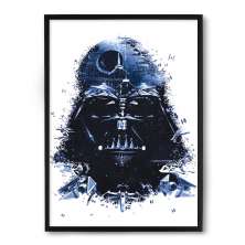 Quadro Nerderia Vader Spaceship