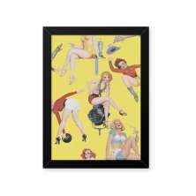 Quadro Pin Up 23X33