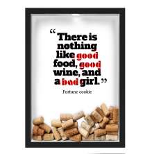 Quadro Porta Rolhas Nerderia Good Wine
