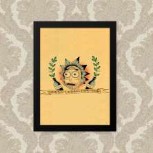 Quadro Rick Drunk 23X33