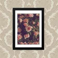 Quadro Rosas 33X43cm