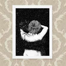 Quadro Space Love 23X33