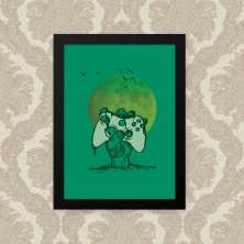 Quadro Zombie Gamer 23X33