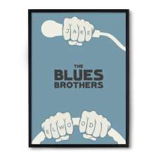 Quadro/Poster Nerderia Blues Brothers