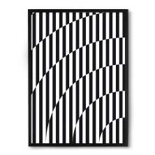 Quadro/Poster Nerderia Curvas 3D