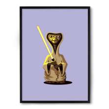 Quadro/Poster Nerderia Et Jedi