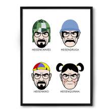Quadro/Poster Nerderia Heisemchaves
