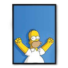 Quadro/Poster Nerderia Homer Uhu