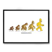Quadro/Poster Nerderia Homersapien