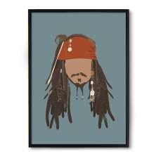 Quadro/Poster Nerderia Jack Aparrow