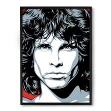 Quadro/Poster Nerderia Jim Morisson
