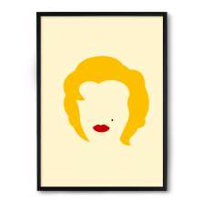 Quadro/Poster Nerderia Marilyn