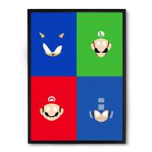 Quadro/Poster Nerderia Master Games